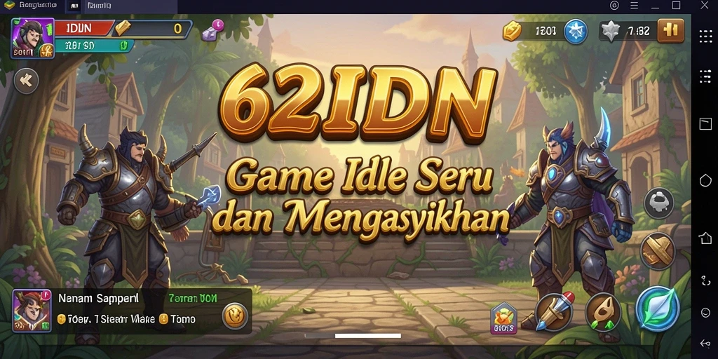 Tangkapan layar gameplay <strong>62IDN</strong> yang menampilkan kemajuan yang menakjubkan.