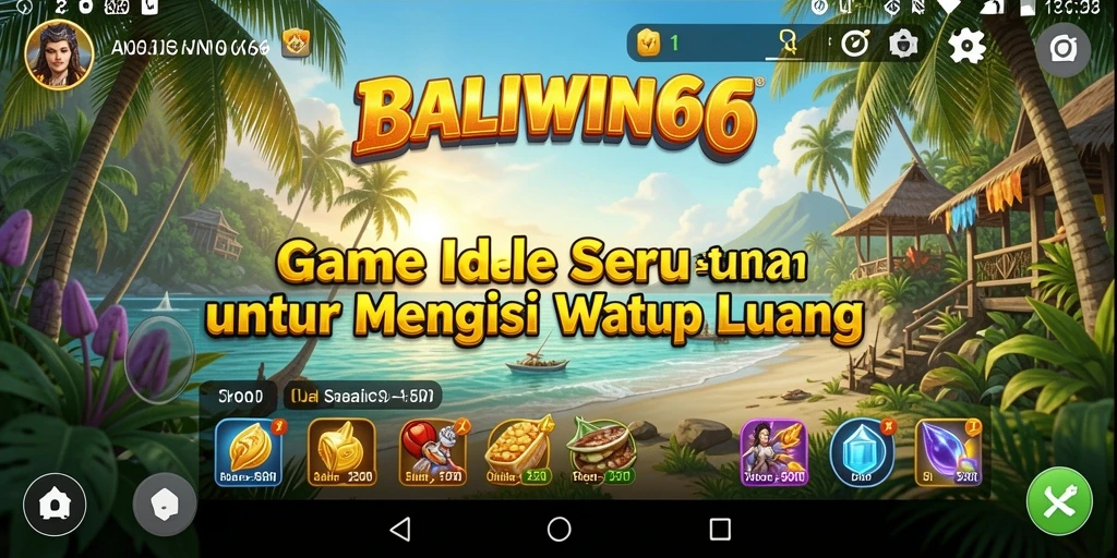 Tampilan gameplay menarik dari BALIWIN66 yang menampilkan karakter dan strategi.