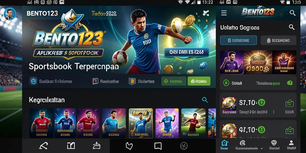 Tampilan gameplay taruhan olahraga di BENTO123 yang menarik.
