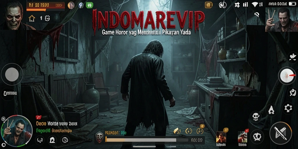 Gameplay mencekam dalam INDOMAREVIP yang menegangkan.