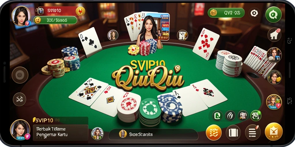 Gameplay seru QiuQiu yang menantang di SVIP10.