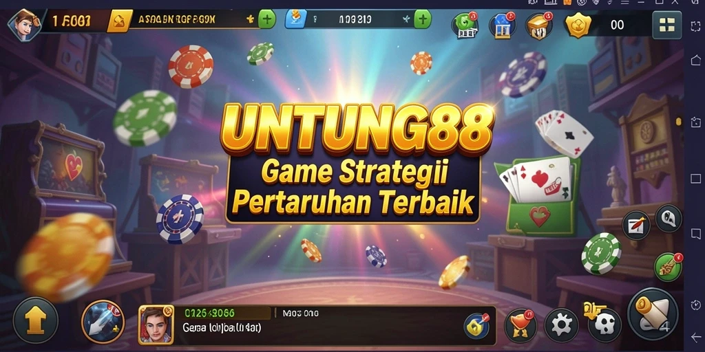 Tampilan gameplay UNTUNG88 yang menarik dan penuh warna.